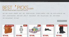 Desktop Screenshot of best10picks.com